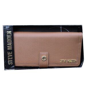 Steve Madden Bi-fold Wallet Cognac NIB